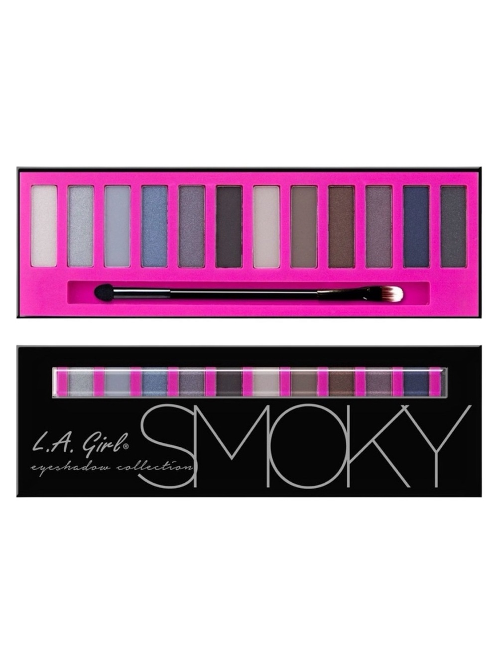 L.A. GIRL SMOKY EYESHADOW PALETTE - NEW/SEALED